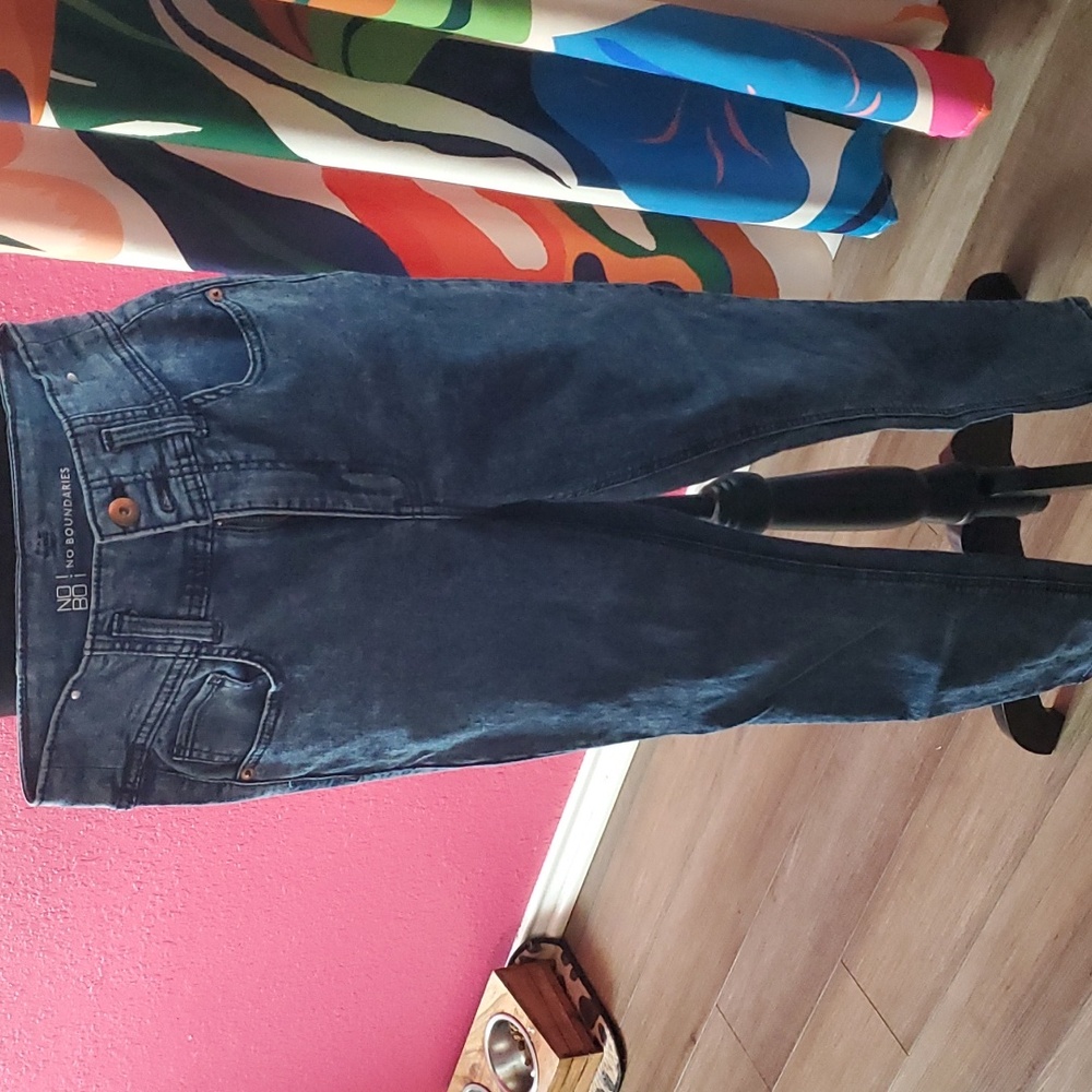 No Boundaries Stone Washed Skinny Jeans